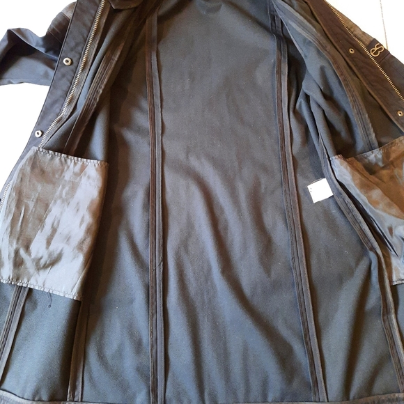 Erin Snow Kelsey Black Full Zip Snap Jacket •Small - Picture 9 of 10